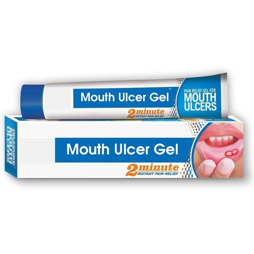 Gel contre les ulcères buccaux